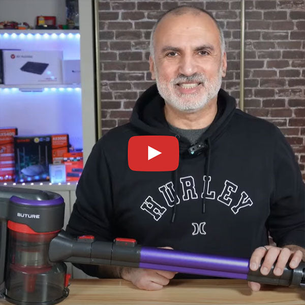 buture JR400 best cordless vacuum cleaner users like the feedback video after using it.
