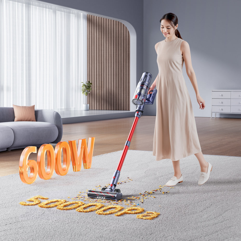 BP20 cordless vacuum has a suction power of 50000pa, which can bring you the ultimate cleaning experience