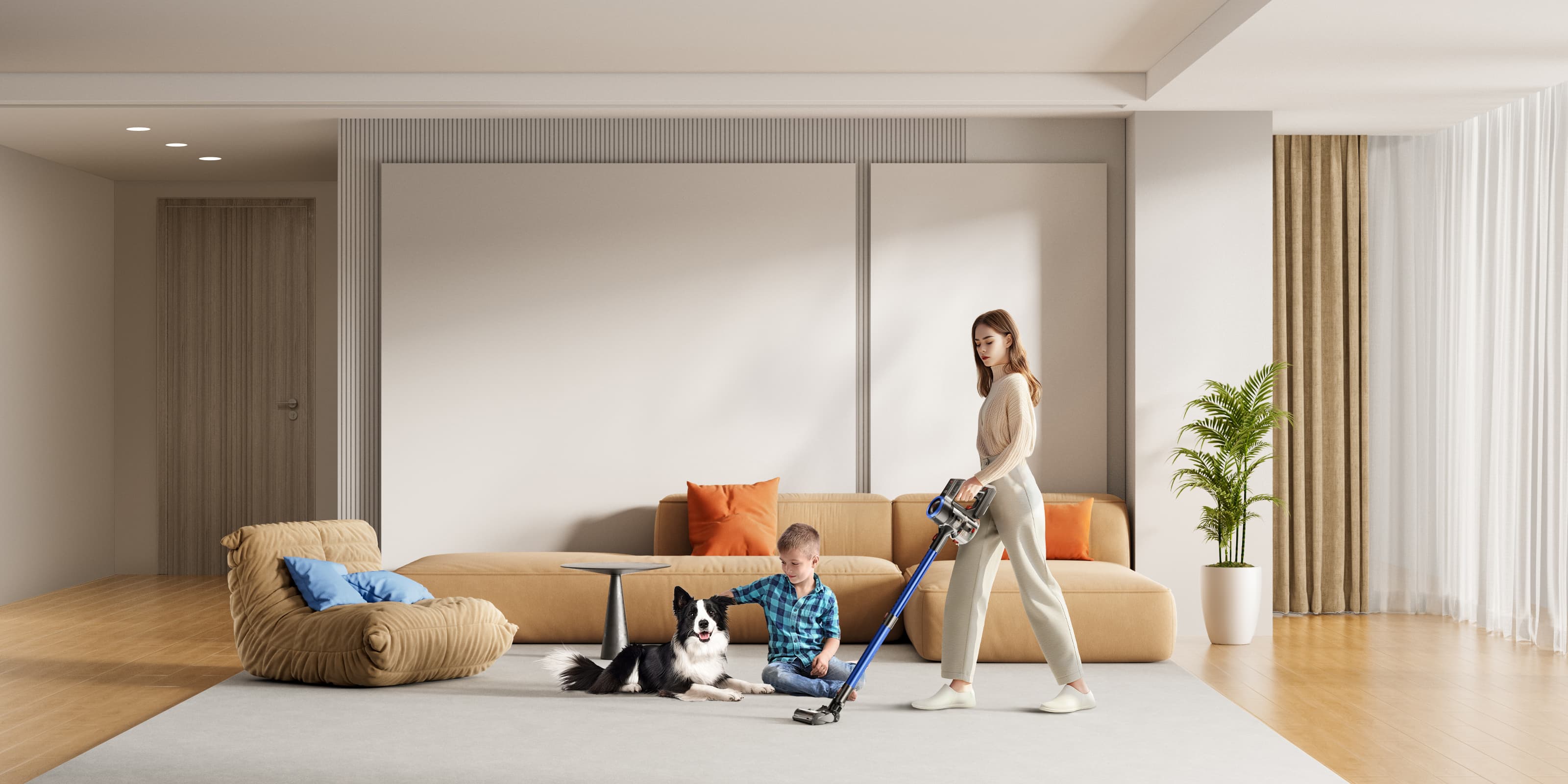 Buture cordless vacuum, with its lightweight design and cordless models, effectively removes debris and dirt from your floors and carpets, making it perfect for whole-home cleaning or quick pick-ups.