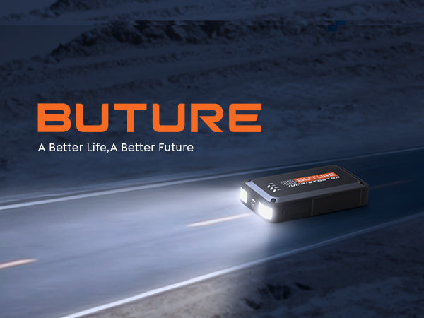 Buture Beta08 car jump starter—reliable power for your dream ride and outdoor adventures.