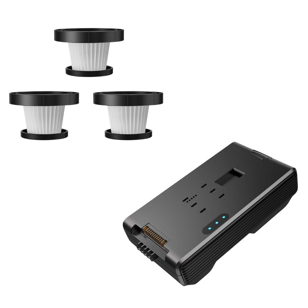 Batería de repuesto Buture para aspiradora roja JR700