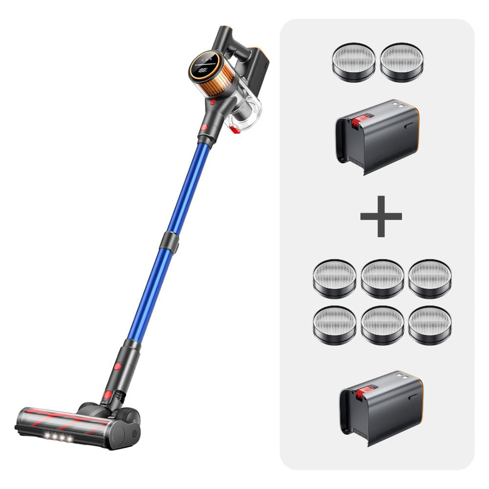 Pack aspirateur Buture X9 + 2 batteries + 8 filtres HEPA