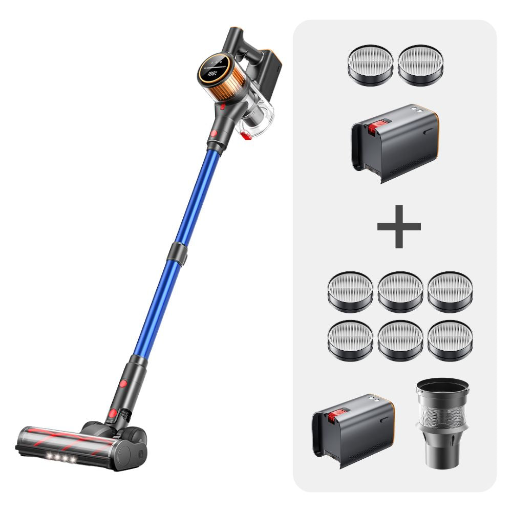 Pack aspirateur Buture X9 + 2 batteries + 8 filtres HEPA