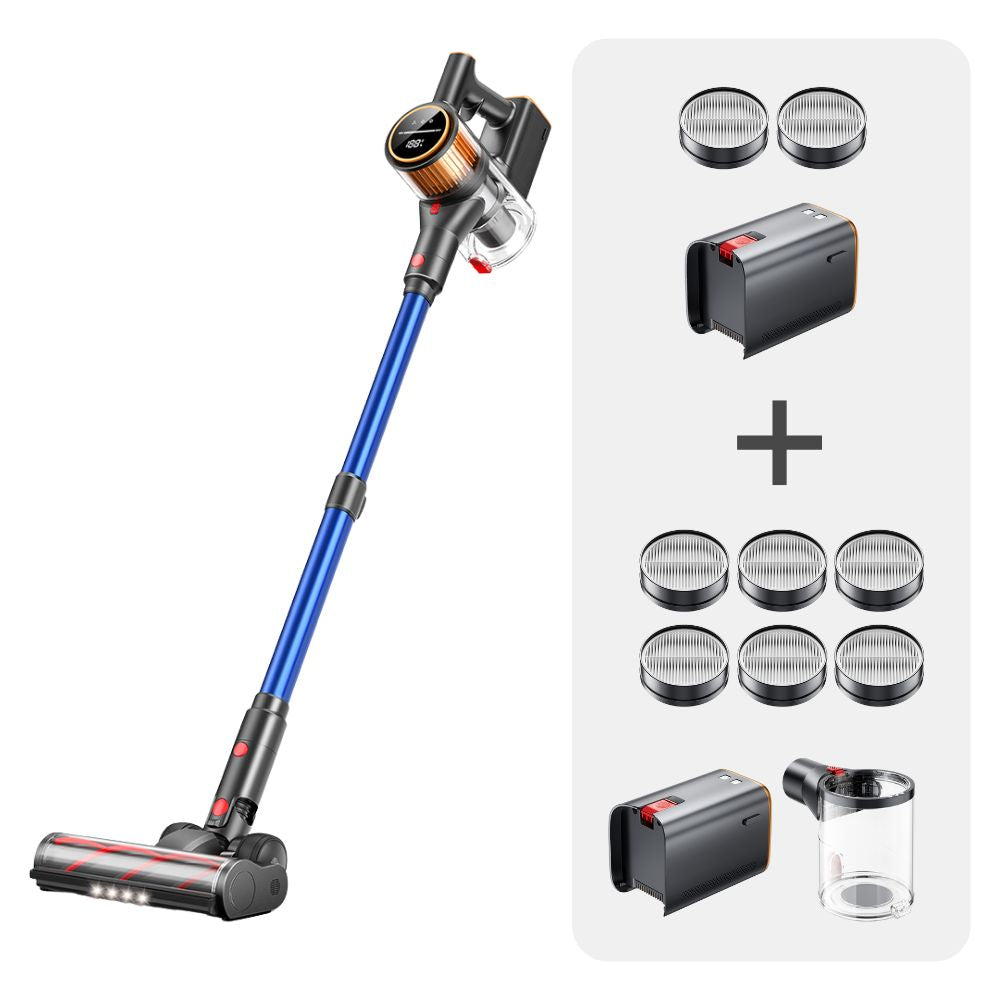 Pack aspirateur Buture X9 + 2 batteries + 8 filtres HEPA