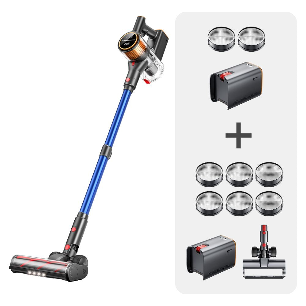 Pack aspirateur Buture X9 + 2 batteries + 8 filtres HEPA
