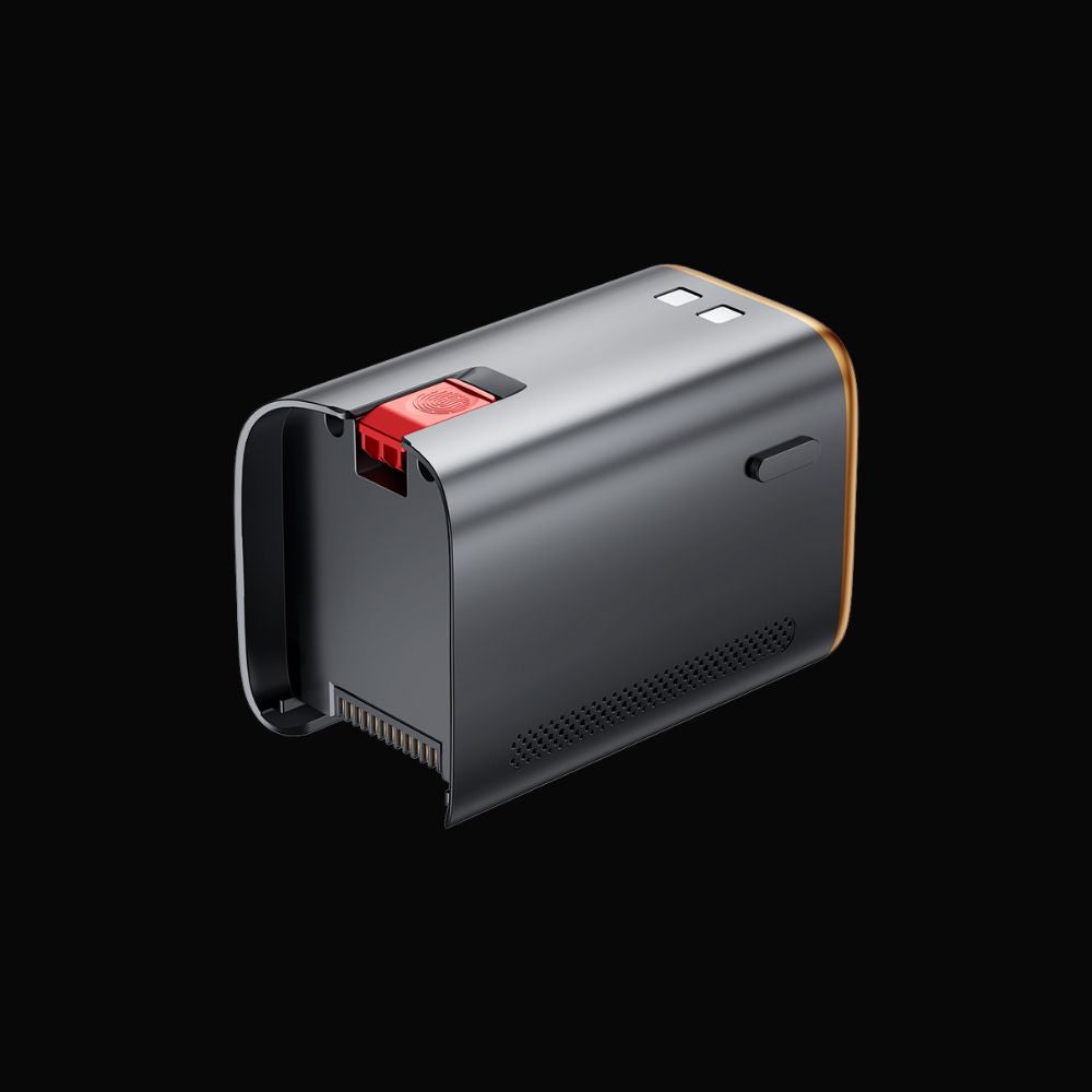 Buture X9 vacuum cleaner comes with one original battery in the package.