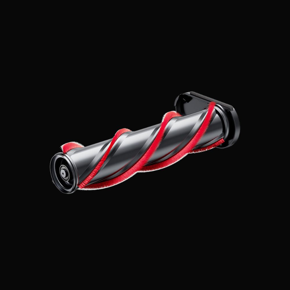 Buture X9 vacuum cleaner comes with one roller brush in its original package.