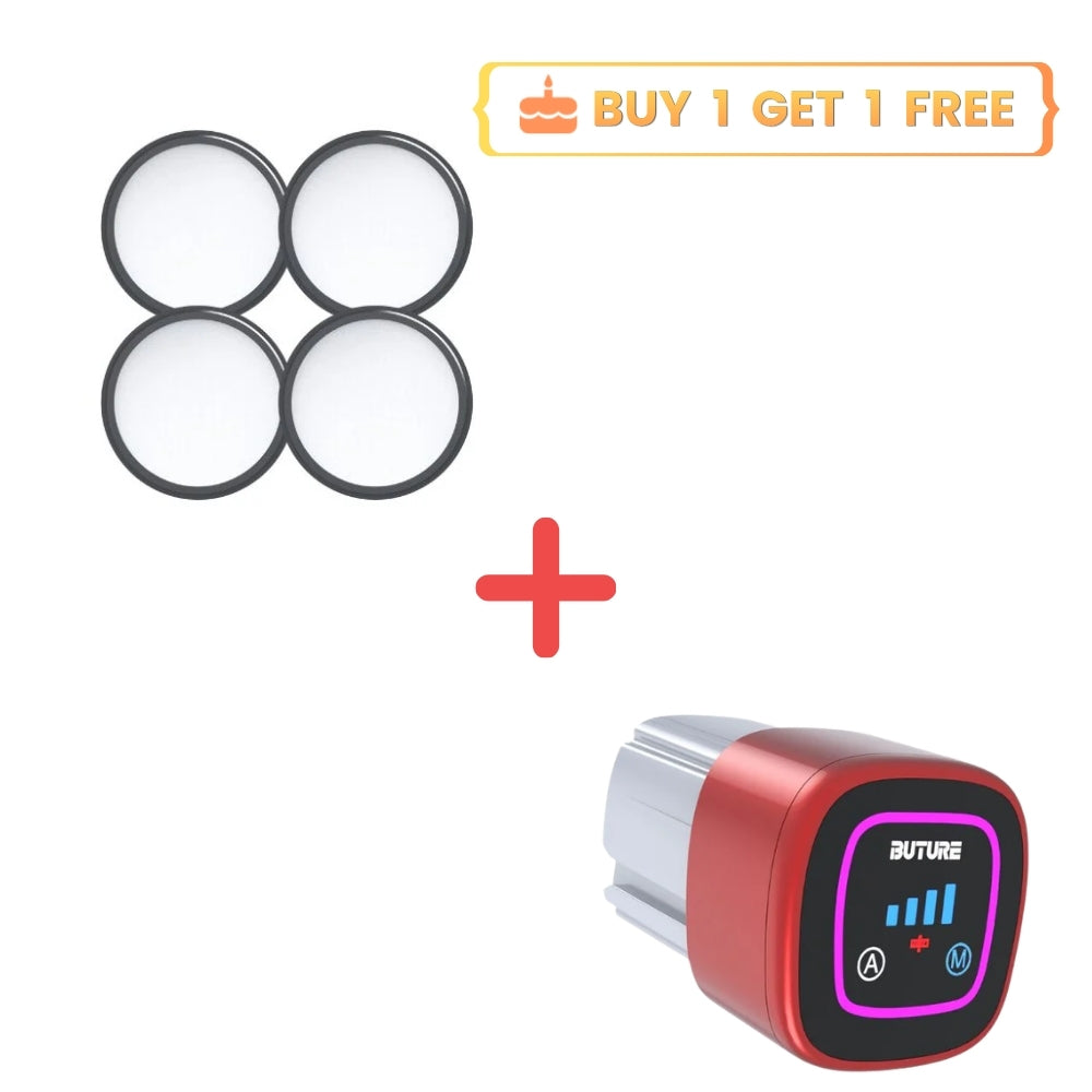 Buture Replacement Battery for VC50 Red Vacuum