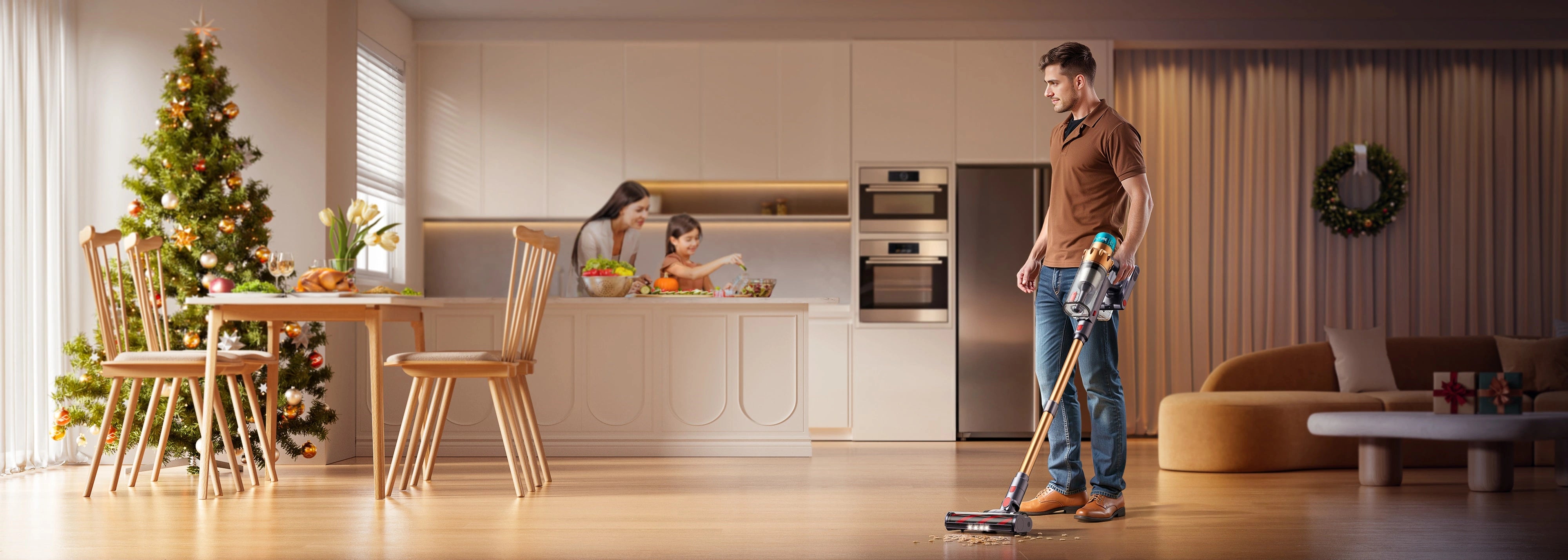 The VC Series by Buture is your partner in easily maintaining a cleaner, healthier home. Its intelligent features and flexible design adapt to your needs, making everyday cleaning simple and effective. Whether dealing with pet hair or allergens, the VC Series ensures your home is always fresh and inviting.