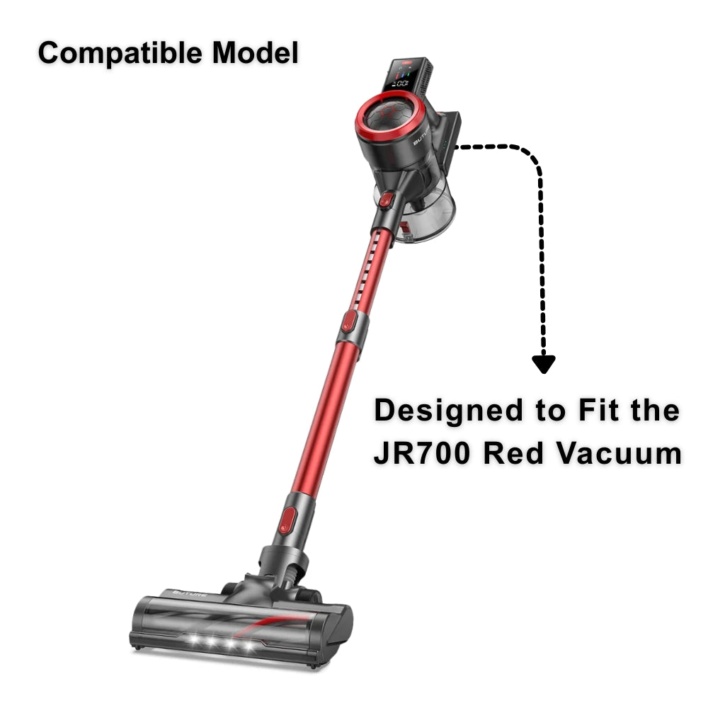 Buture Replacement Battery for JR700 Red Vacuum