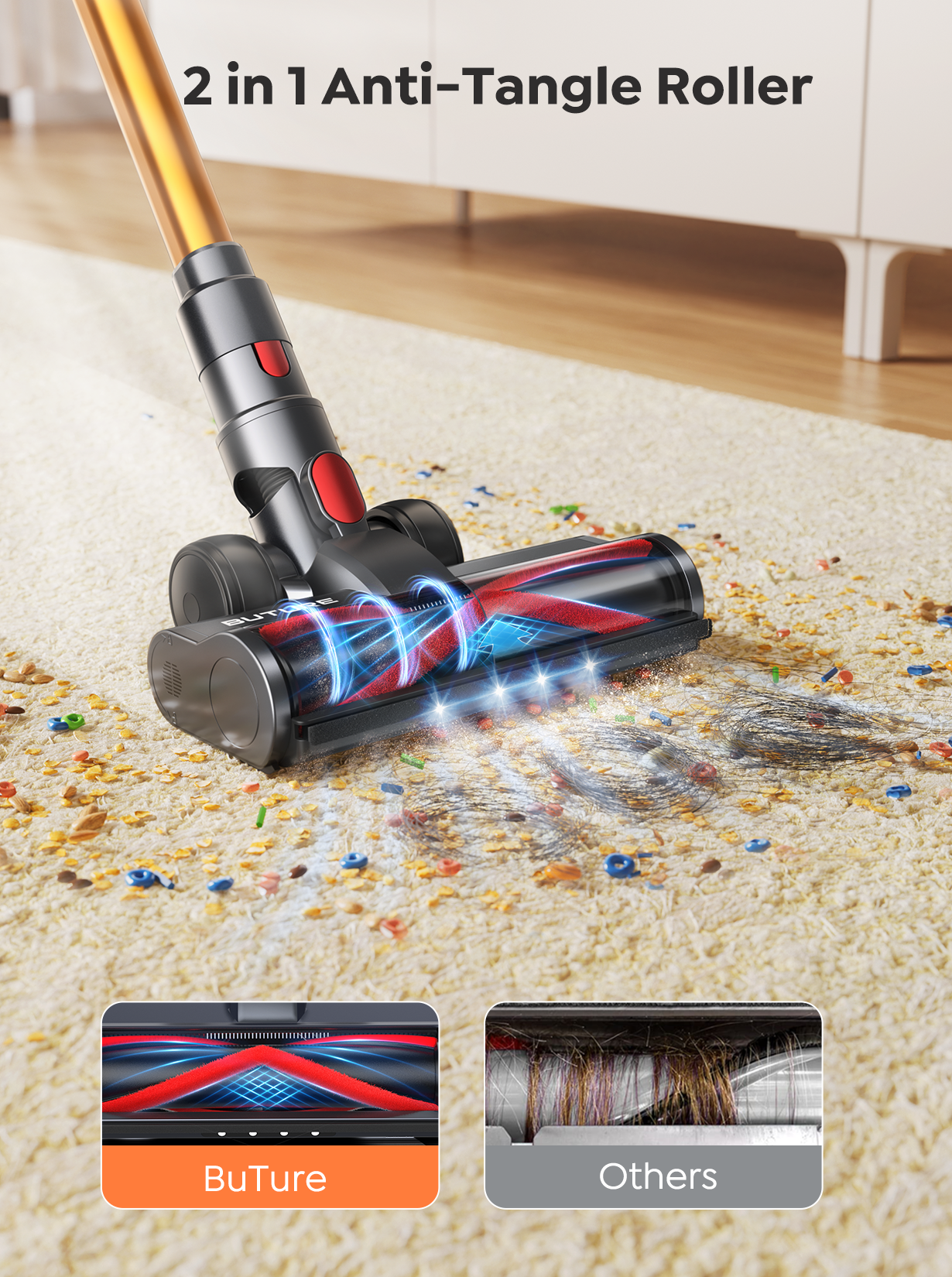 BuTure Cordless Vacuum Cleaner VC80