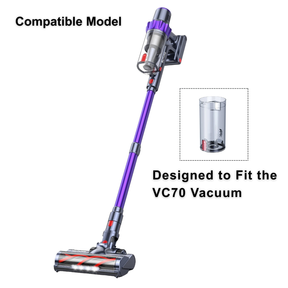 Bac à poussière Buture pour aspirateur VC70