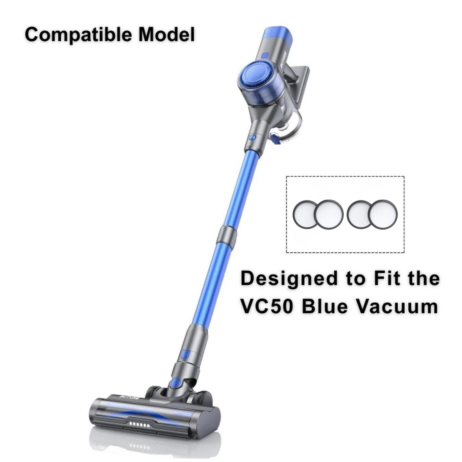 Buture Filtre HEPA pour aspirateur bleu VC50