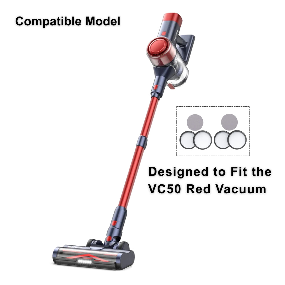 Buture HEPA Filter for VC50 Red Vacuum