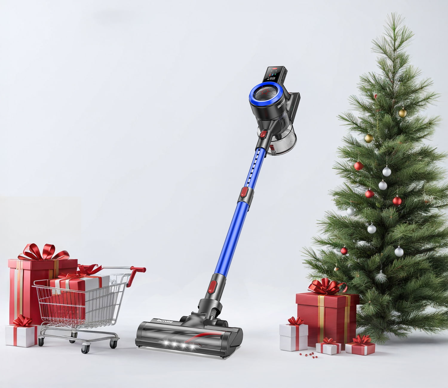  The innovative Buture Cordless Vacuum is the perfect partner for creating a clean, organized, and magical environment—especially if you're hosting on Christmas Day.&nbsp; 
