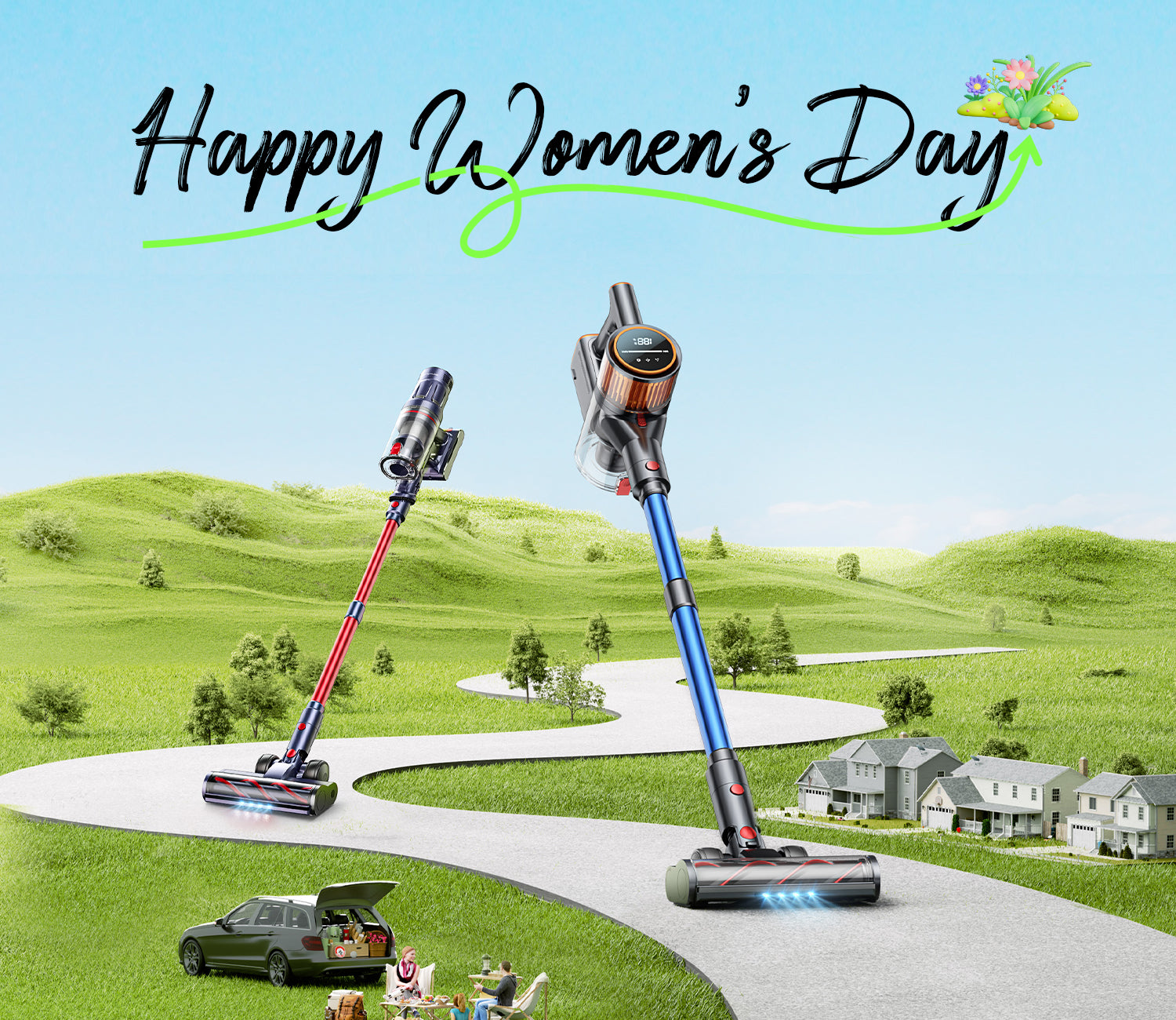 Happy International Women's Day: Reduce Housework Stress with a Smart Vacuum Cleaner