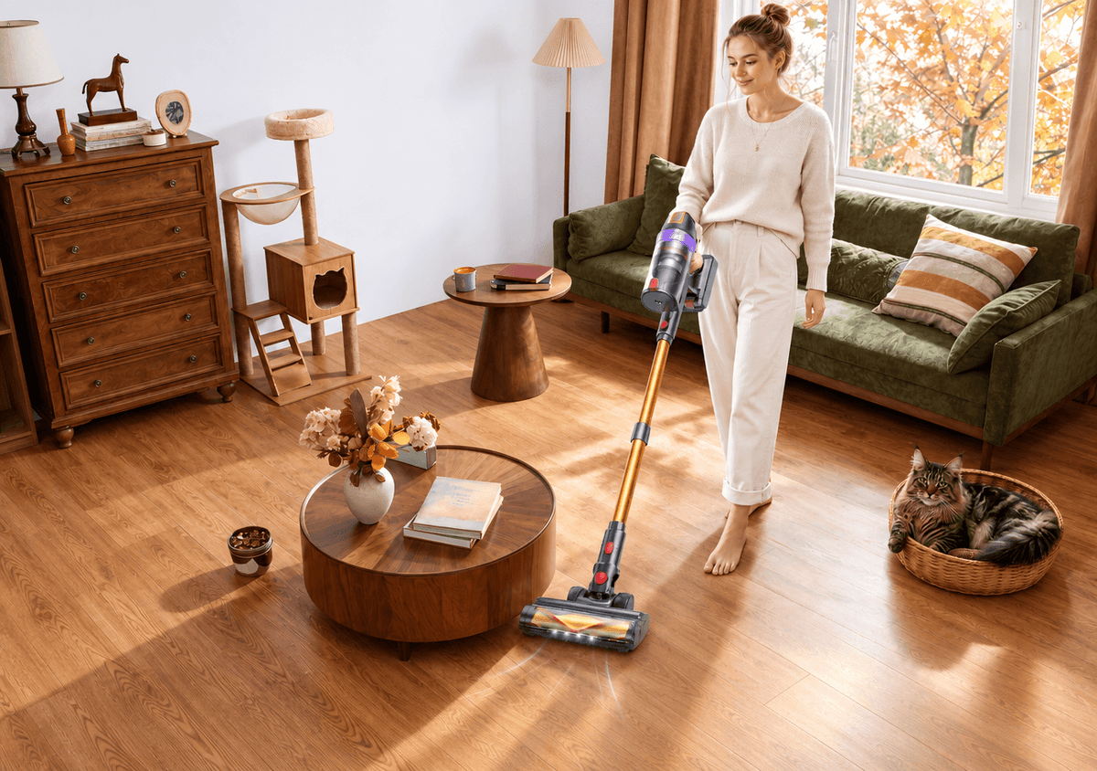 Fall Cleaning Guide: How to Use Vacuum Cleaner More Efficiently