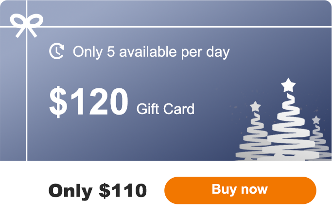 Buture Carte cadeau de Noël