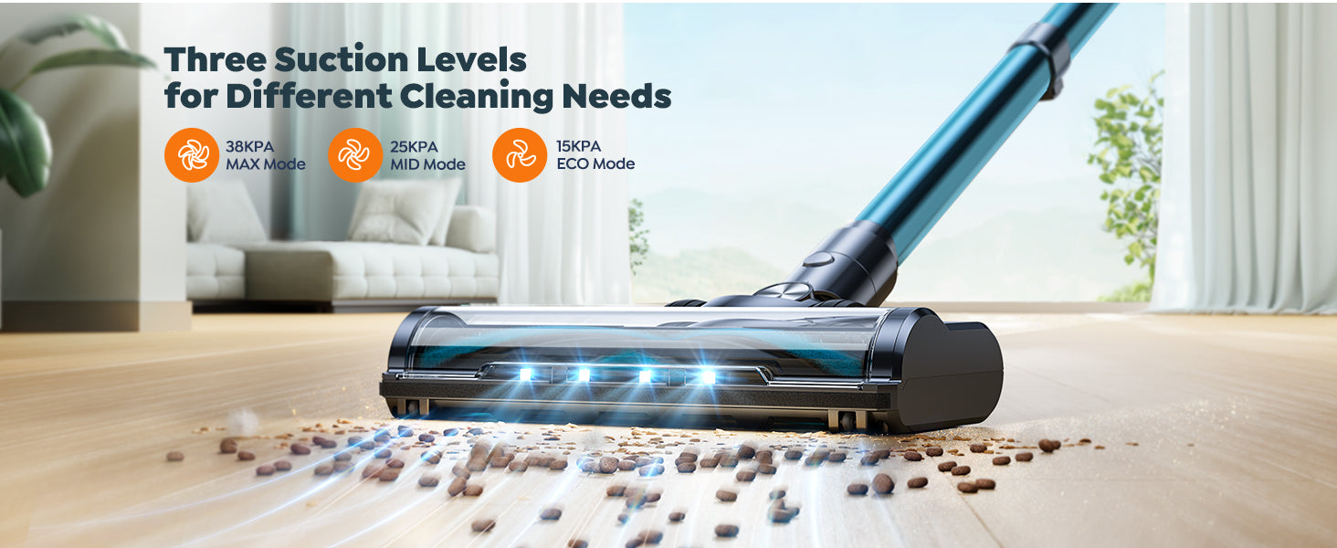 Buture VC60 Cordless Vacuum Cleaner | 38Kpa Suction | Buture