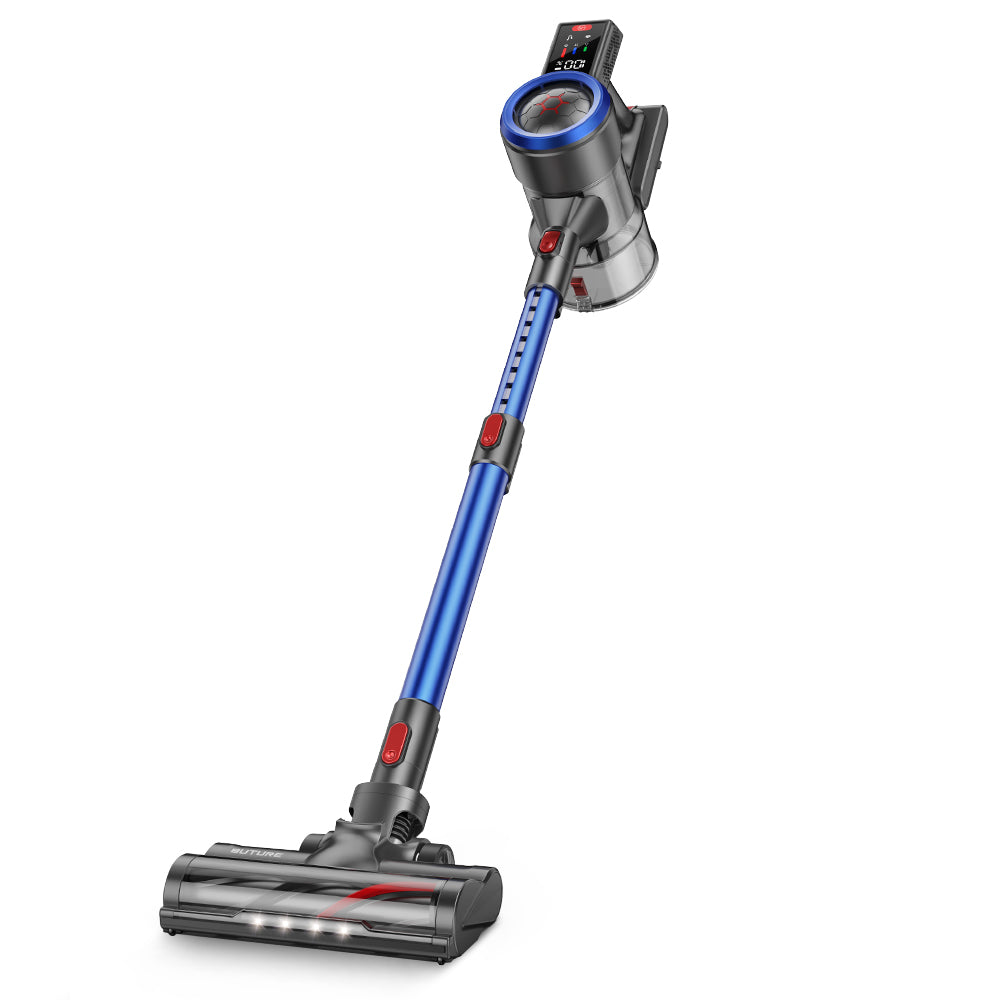 Buture JR700 Blue Cordless Vakuum Cleaner 500W/38 kPa mit Wandmontageladung