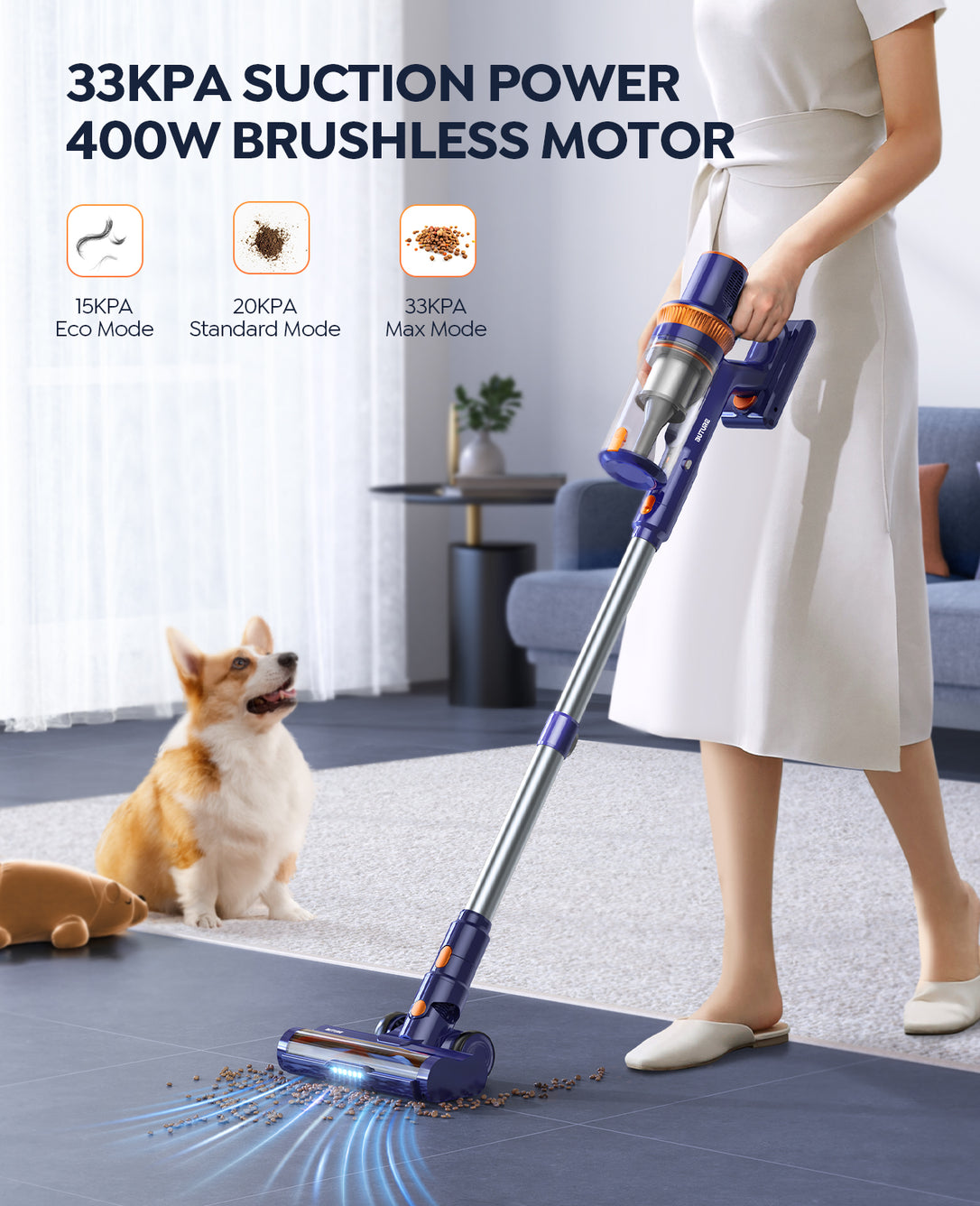 BuTure Cordless Vacuum Cleaner VC40