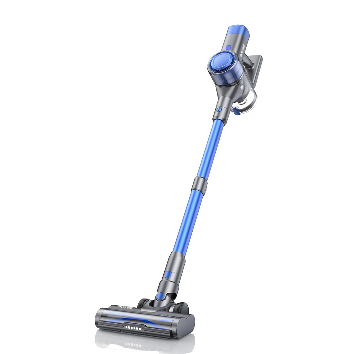 Buture VC50 Blue Lightweight Cordless Vacuum 450W 33KPA with Wall-Mounted Charge