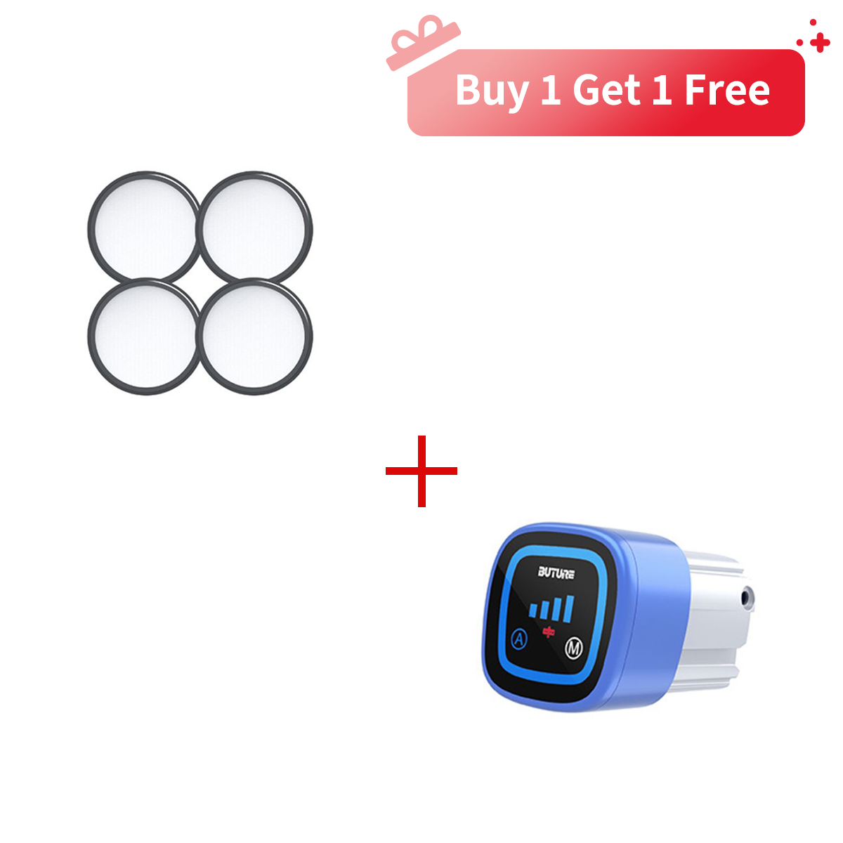 Buture Replacement Battery for VC50 Blue Vacuum