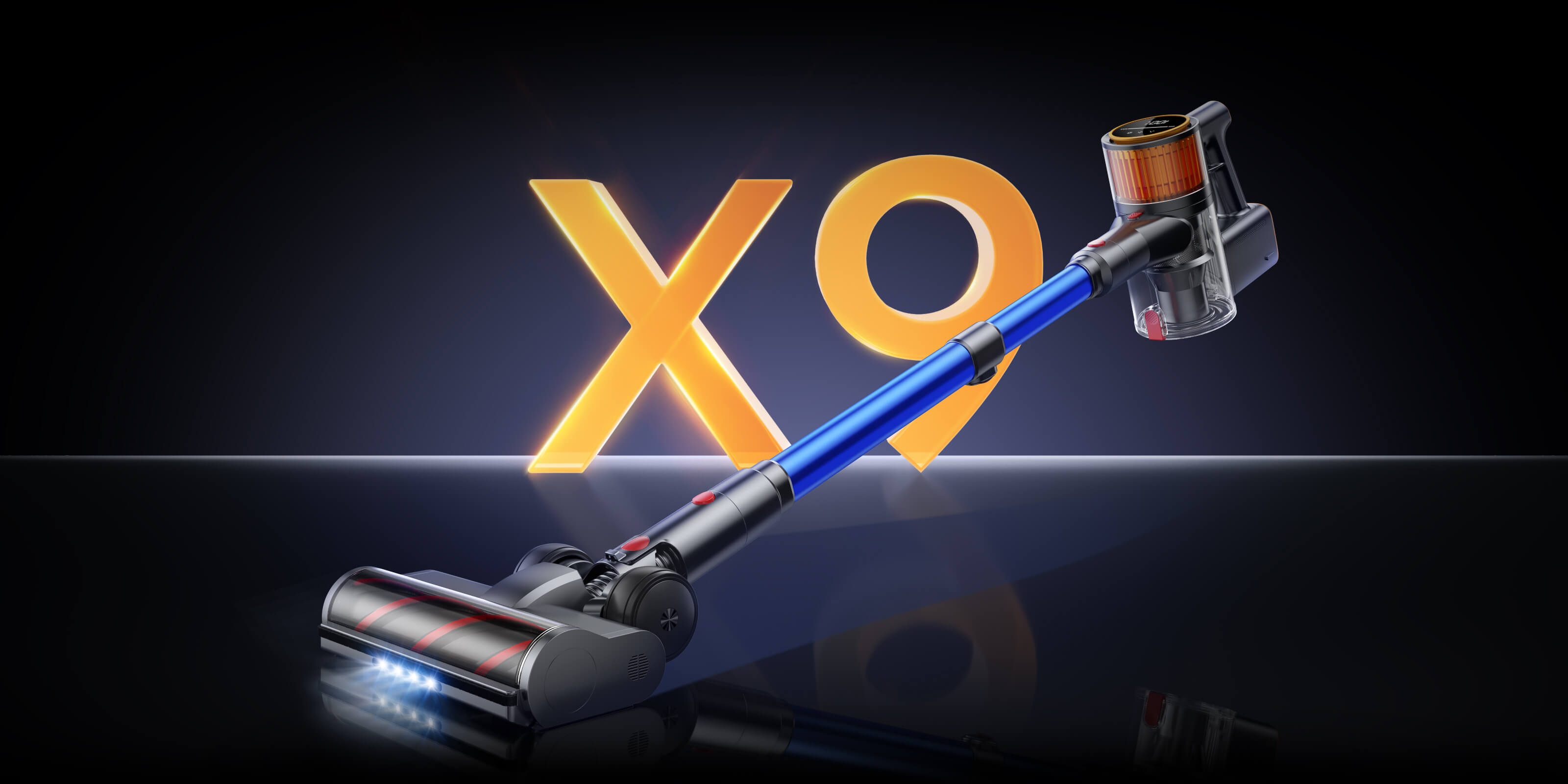 Introducing X9 Vacuum Cleaner, 600W Power, 50KPa Suction, Self-Cleaning Brush, and 60-Minute Runtime — The Ultimate Solution for Effortless and Comprehensive Home Cleaning