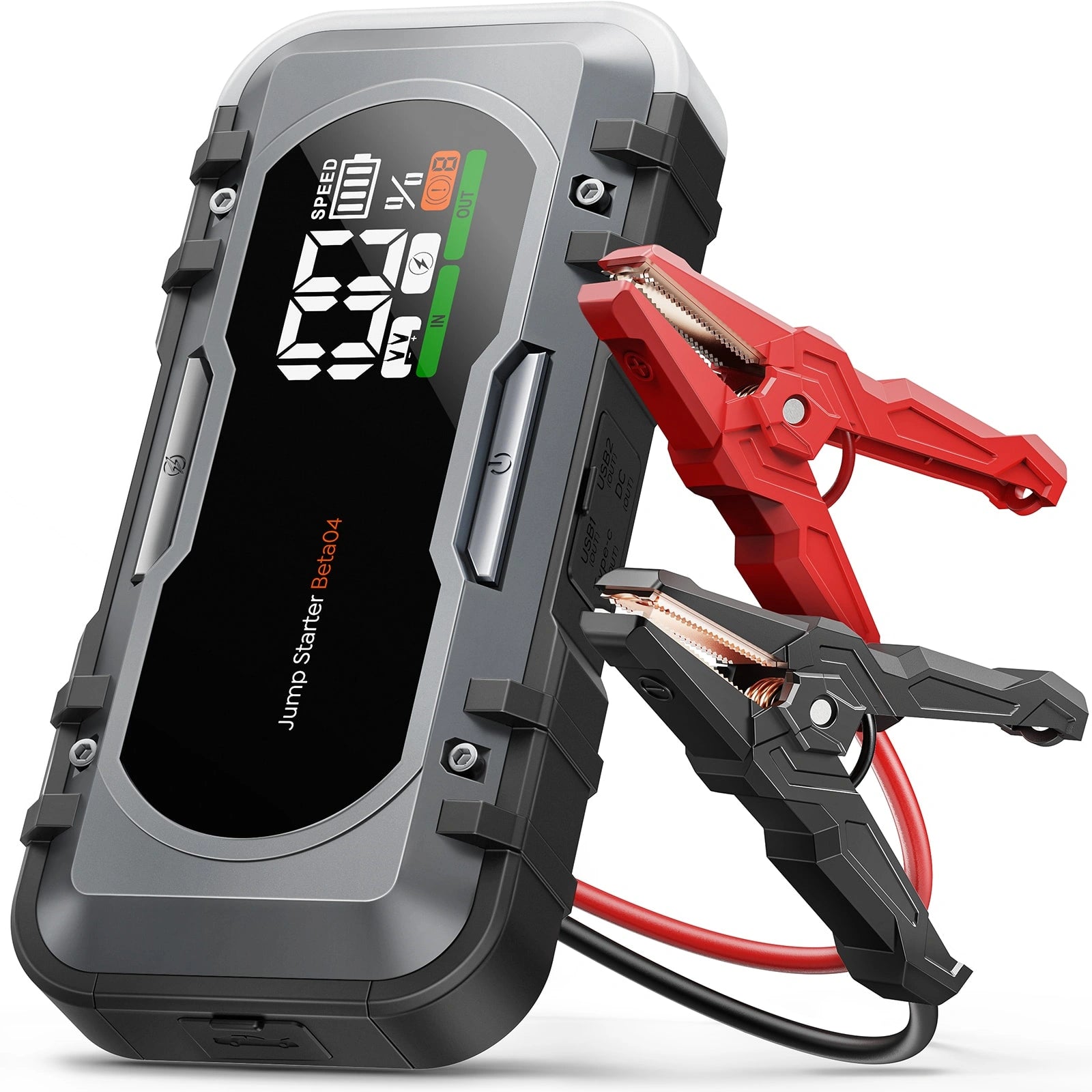 Beta04 Heavy Duty Jump Starter 6000A丨27000mAh Battery 65W Two Way Fast Charge
