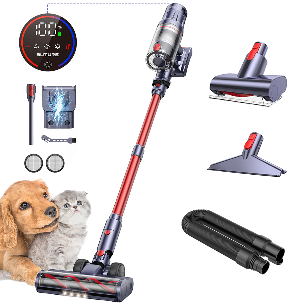 BP20 Pet Vacuum Cleaner 600W 55KPA