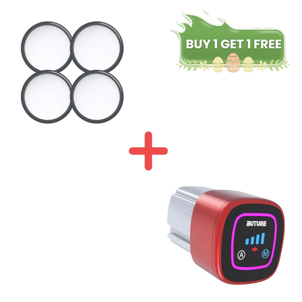 Buture Replacement Battery for VC50 Red Vacuum