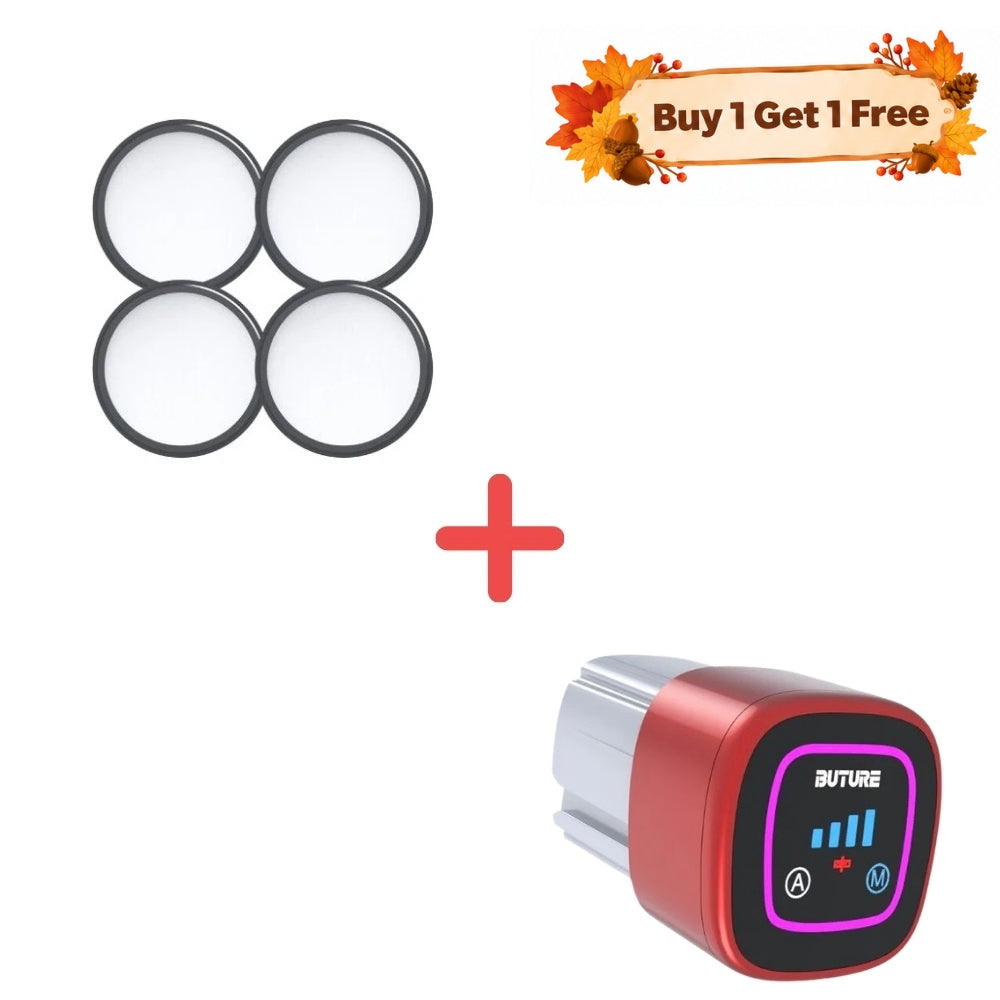 Buture Batterie de remplacement pour aspirateur rouge VC50