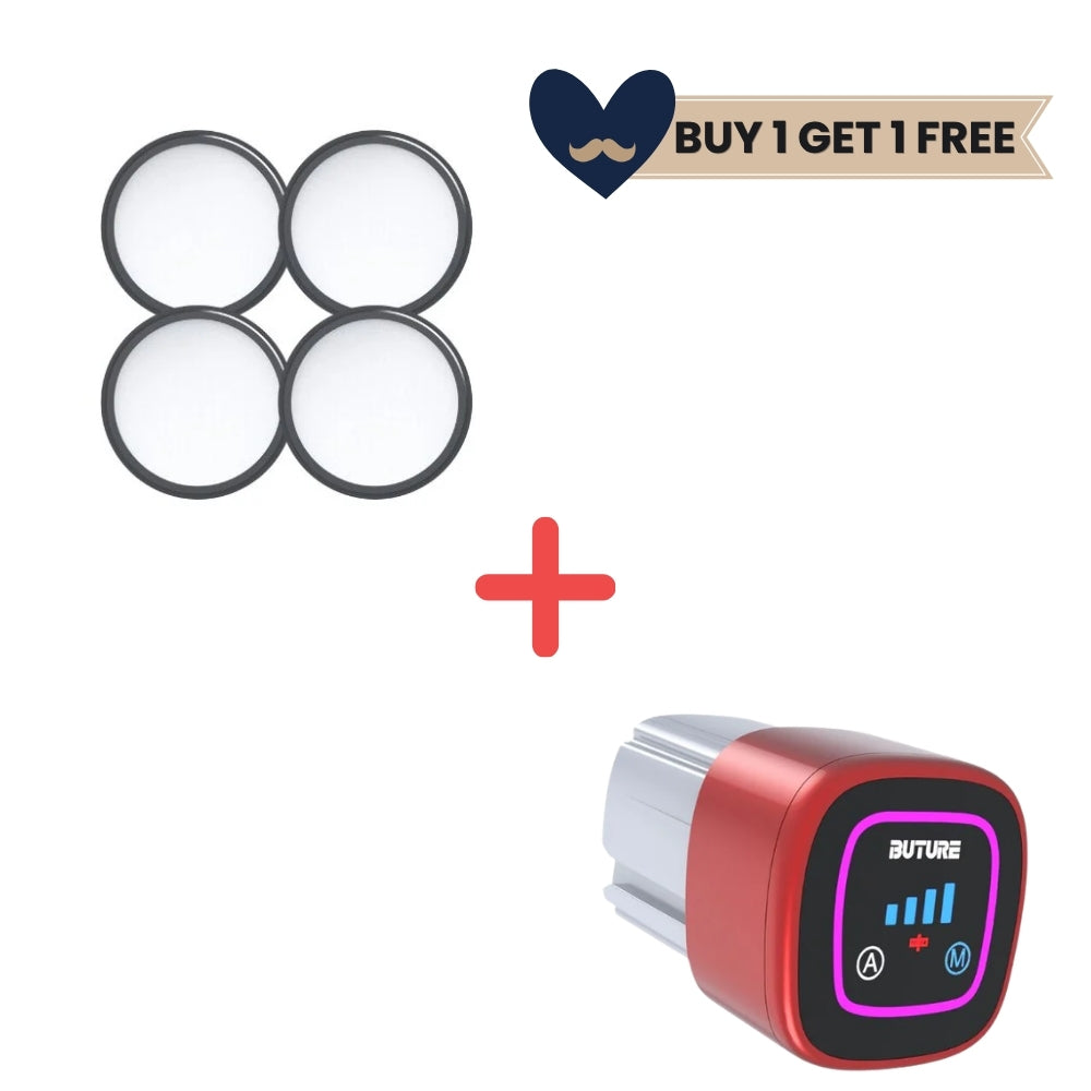Buture Batteria di ricambio per aspirapolvere VC50 Red