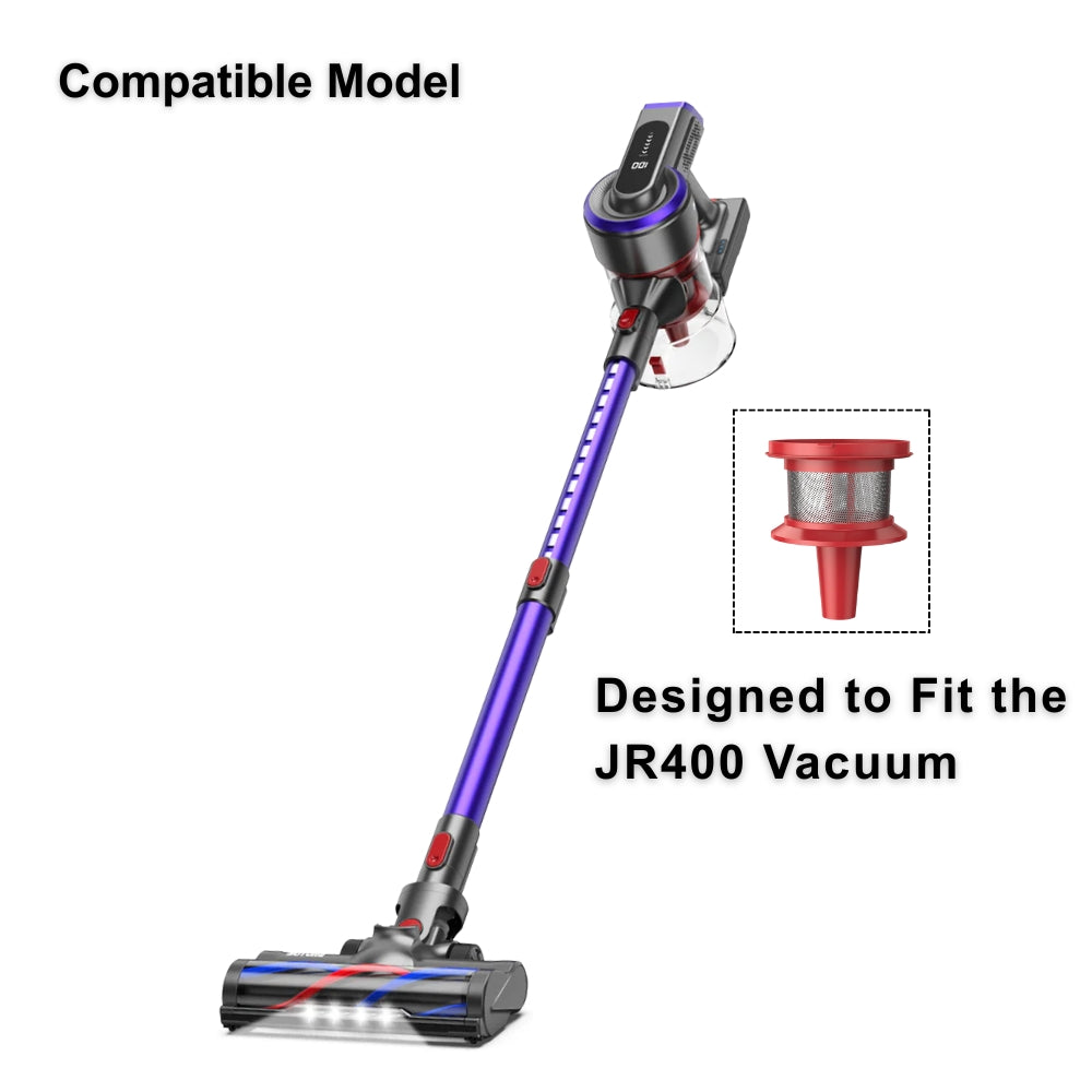 Filtro de acero inoxidable Buture para aspiradora JR400