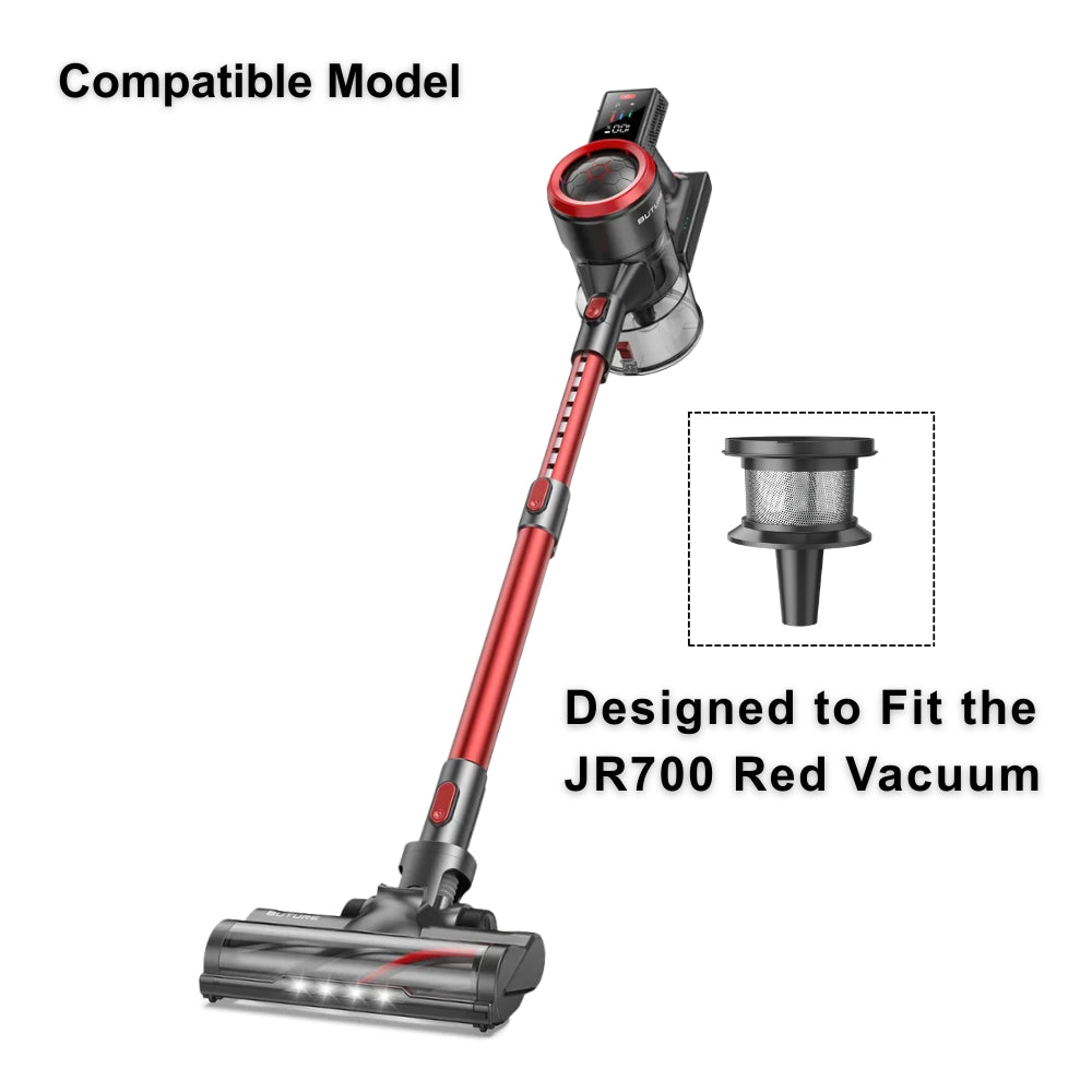 Filtre en acier inoxydable Buture pour aspirateur JR700