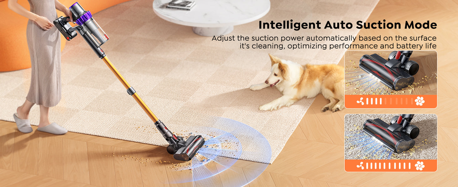 intelligent auto suction power