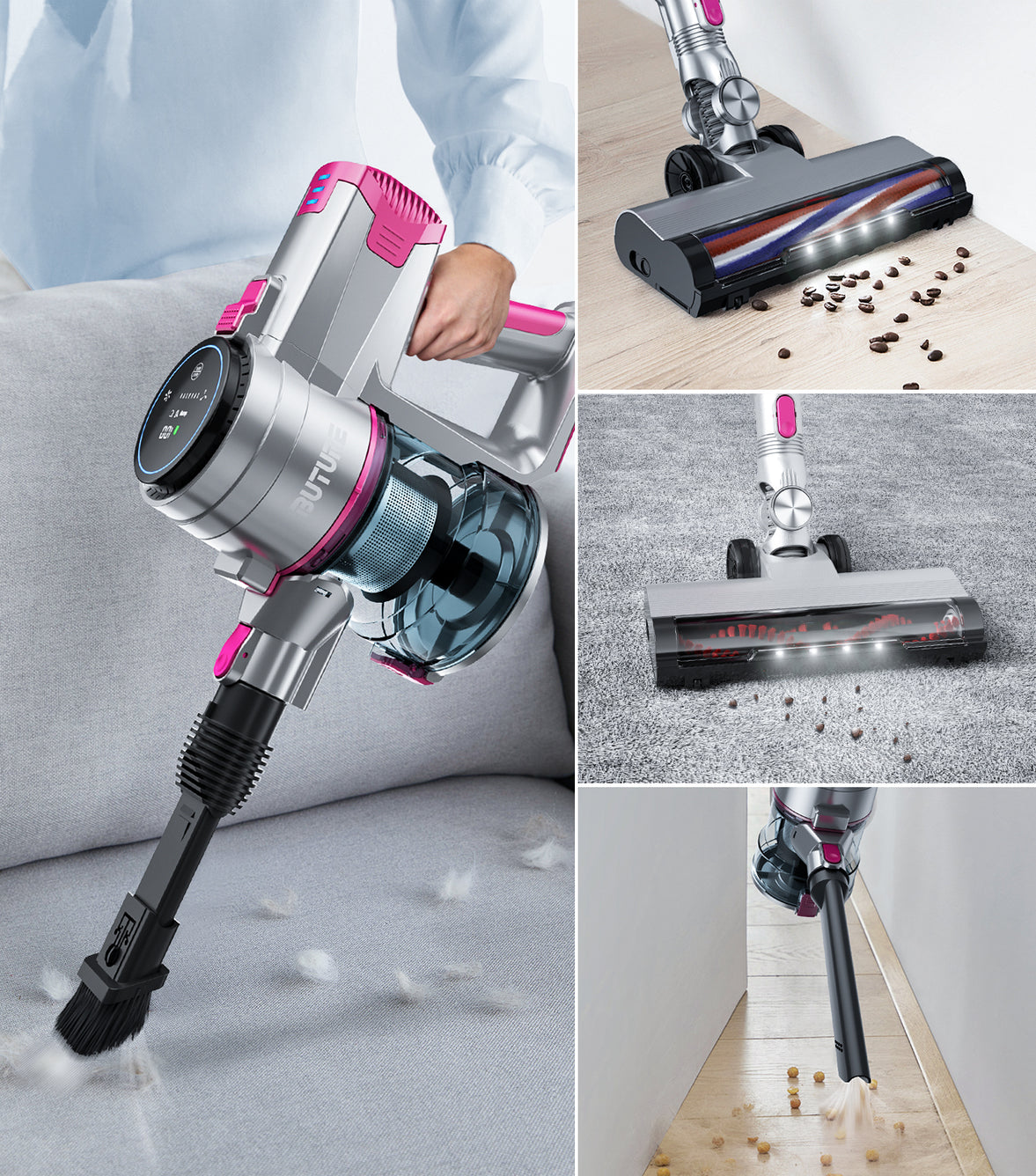 BuTure Cordless Vacuum Cleaner JR300